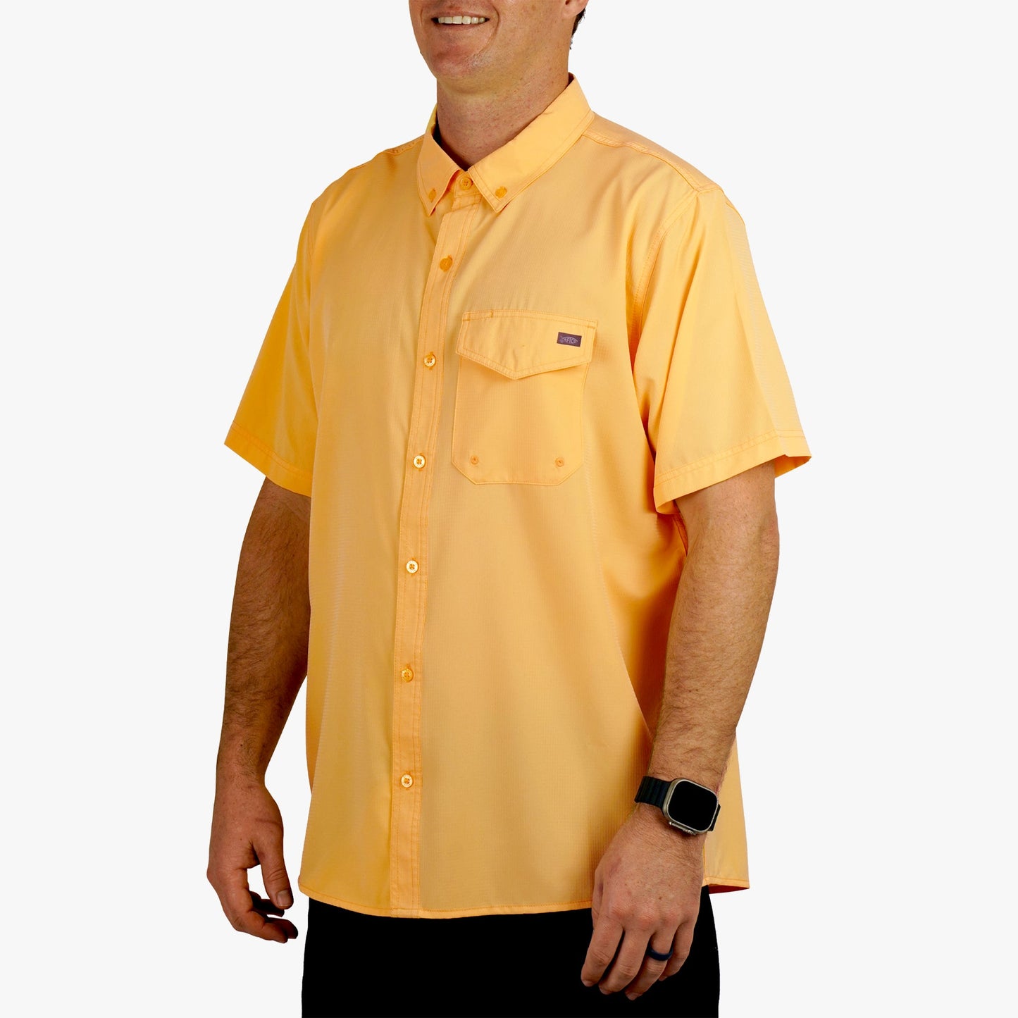 Mens Palomar SS Vented Fishing Shirt - AFTCO