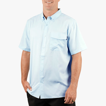 Mens Palomar SS Vented Fishing Shirt - AFTCO