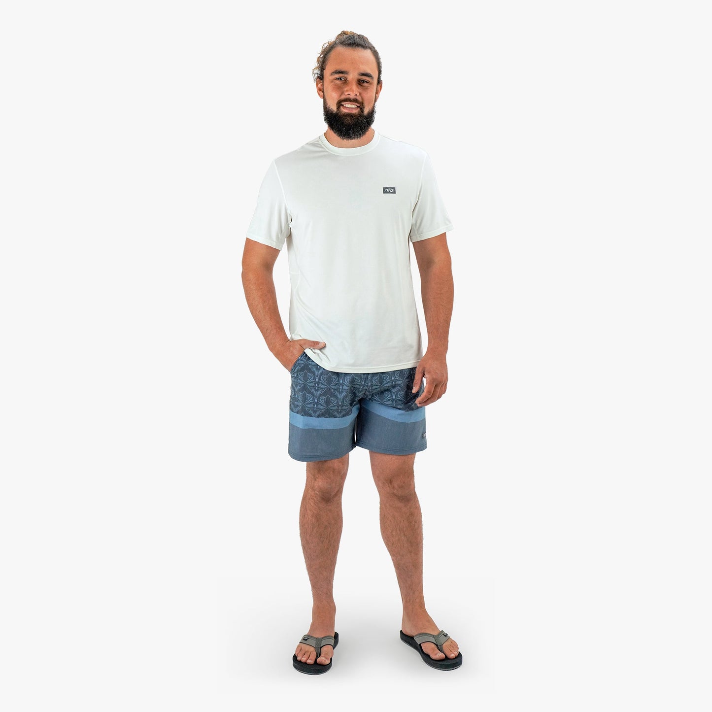 Mens Cocoboardie Recycled Fishing Boardshorts - AFTCO