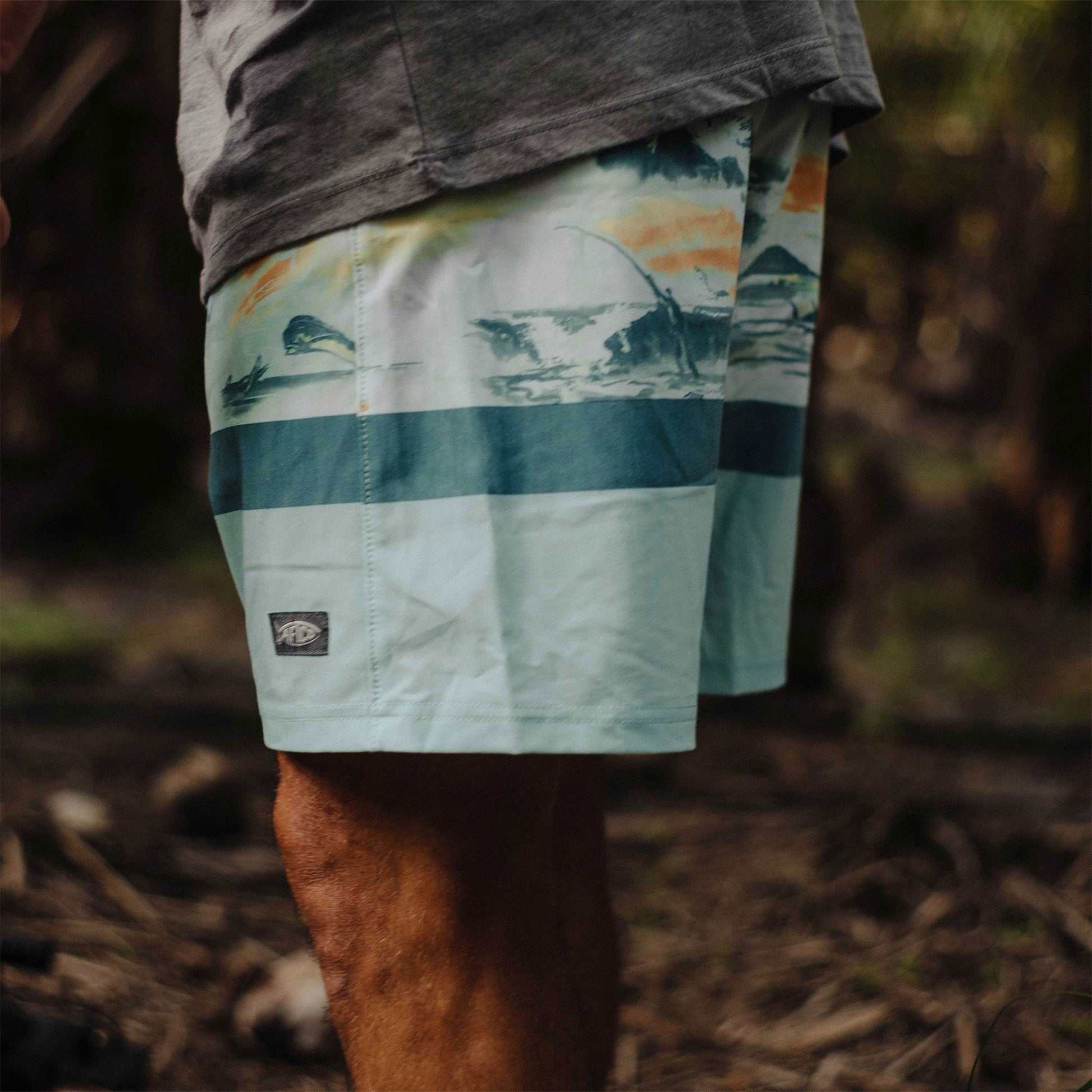 Mens Cocoboardie Recycled Fishing Boardshorts - AFTCO