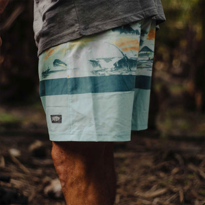 Mens Cocoboardie Recycled Fishing Boardshorts - AFTCO