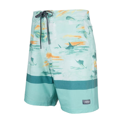 Mens Cocoboardie Recycled Fishing Boardshorts - AFTCO