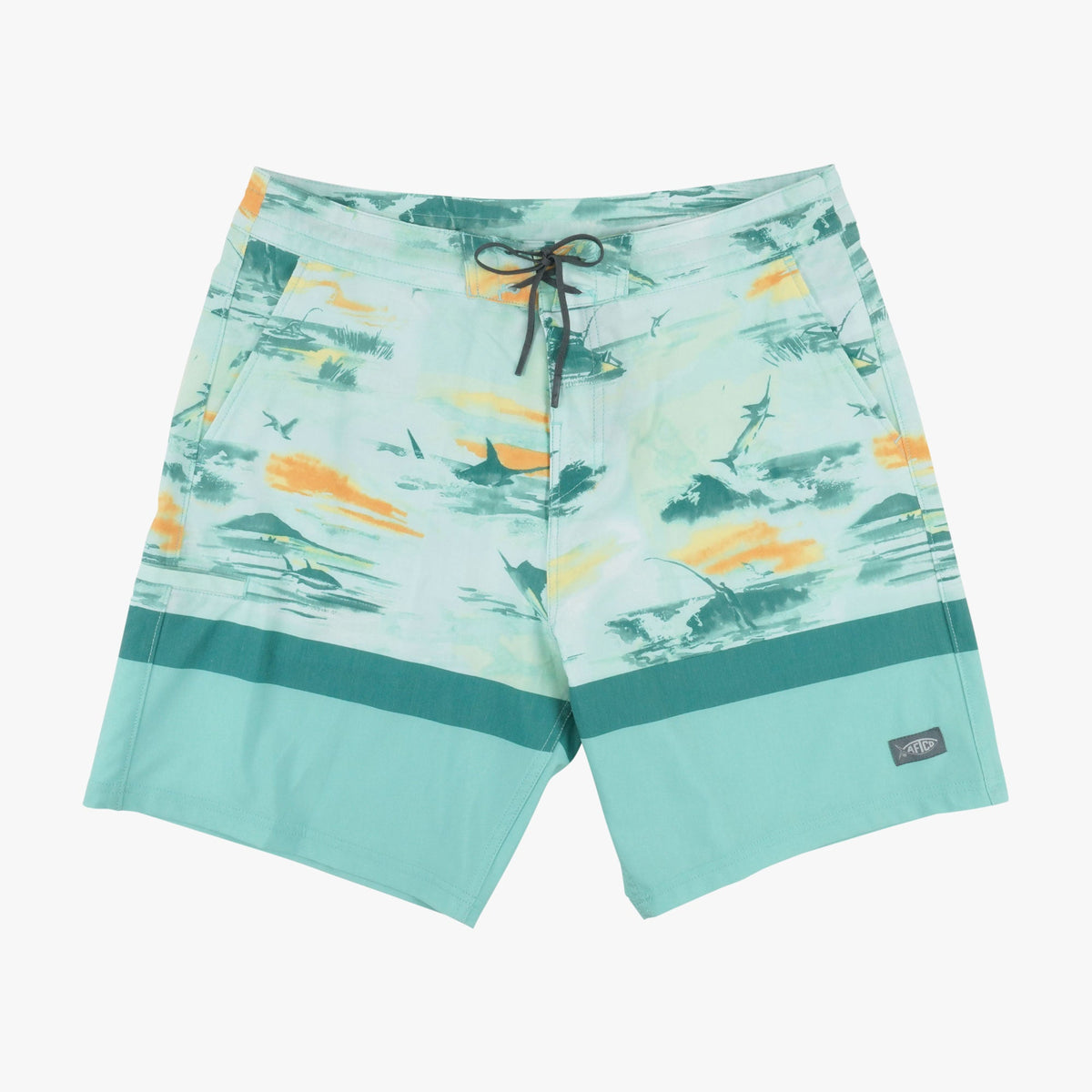 Mens Cocoboardie Recycled Fishing Boardshorts - AFTCO