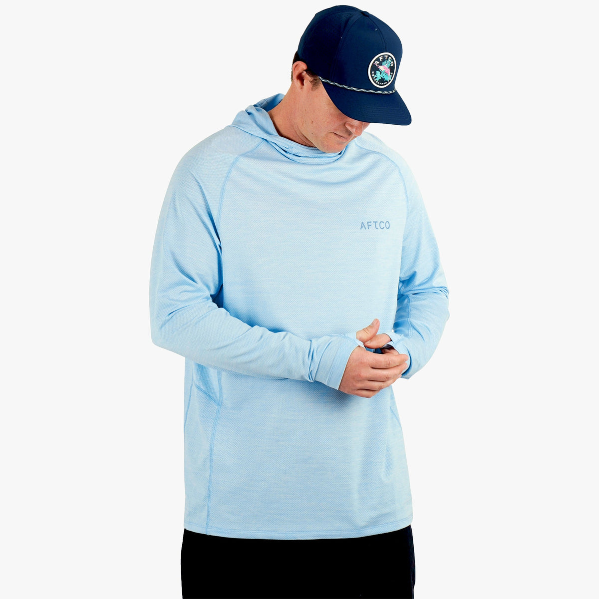Mens Adapt Phase Change Hooded Fishing Shirt - AFTCO