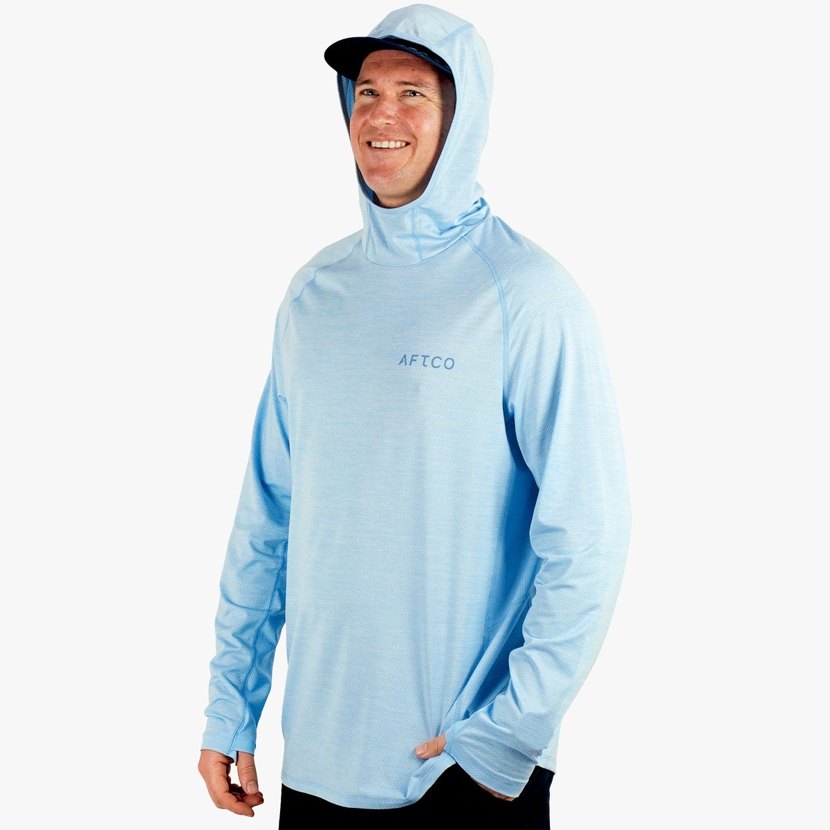 Mens Adapt Phase Change Hooded Fishing Shirt - AFTCO