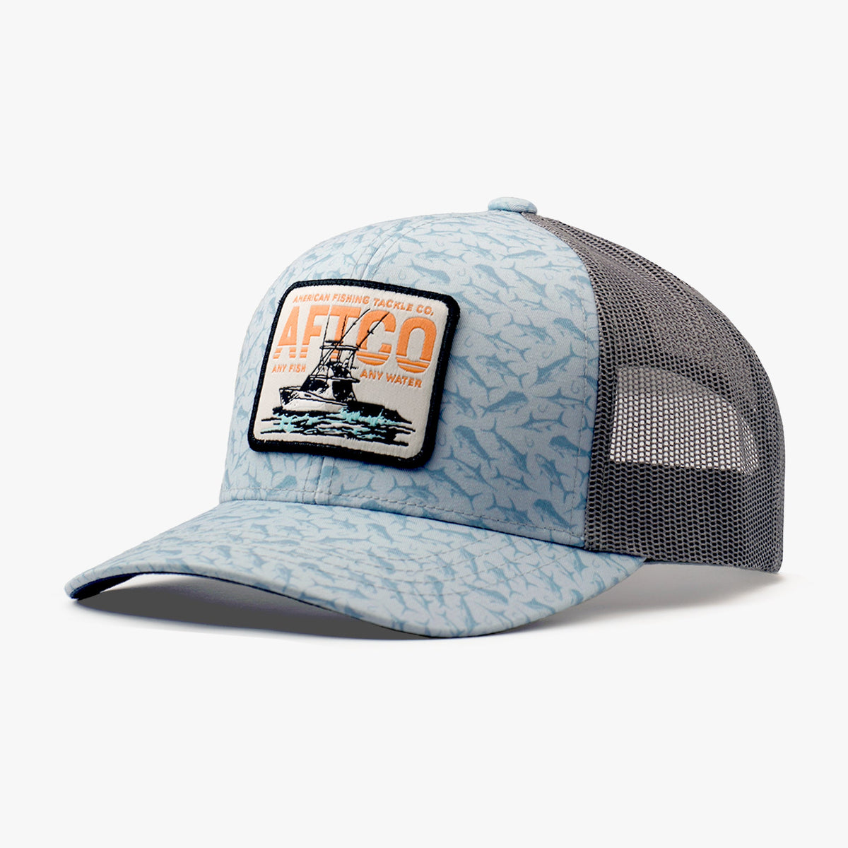 Mens Mixed Bag Fishing Trucker Hat - AFTCO