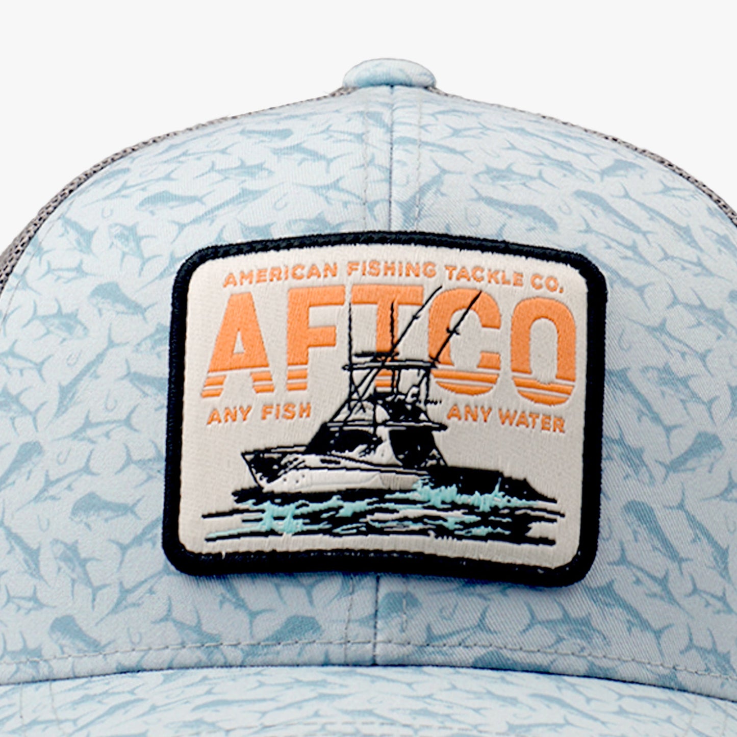 Mens Mixed Bag Fishing Trucker Hat - AFTCO