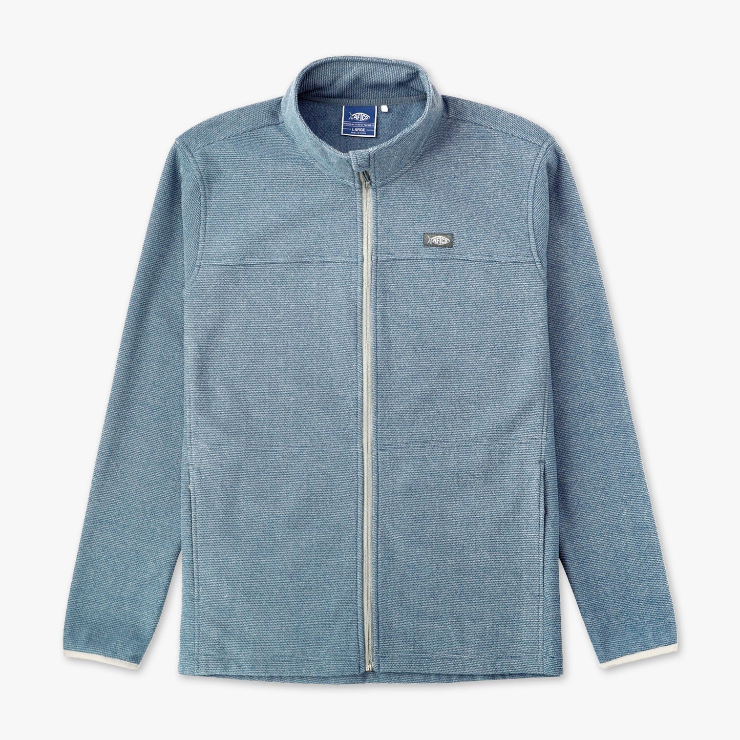 Mens Sentinel Full Zip Fishing Fleece - AFTCO