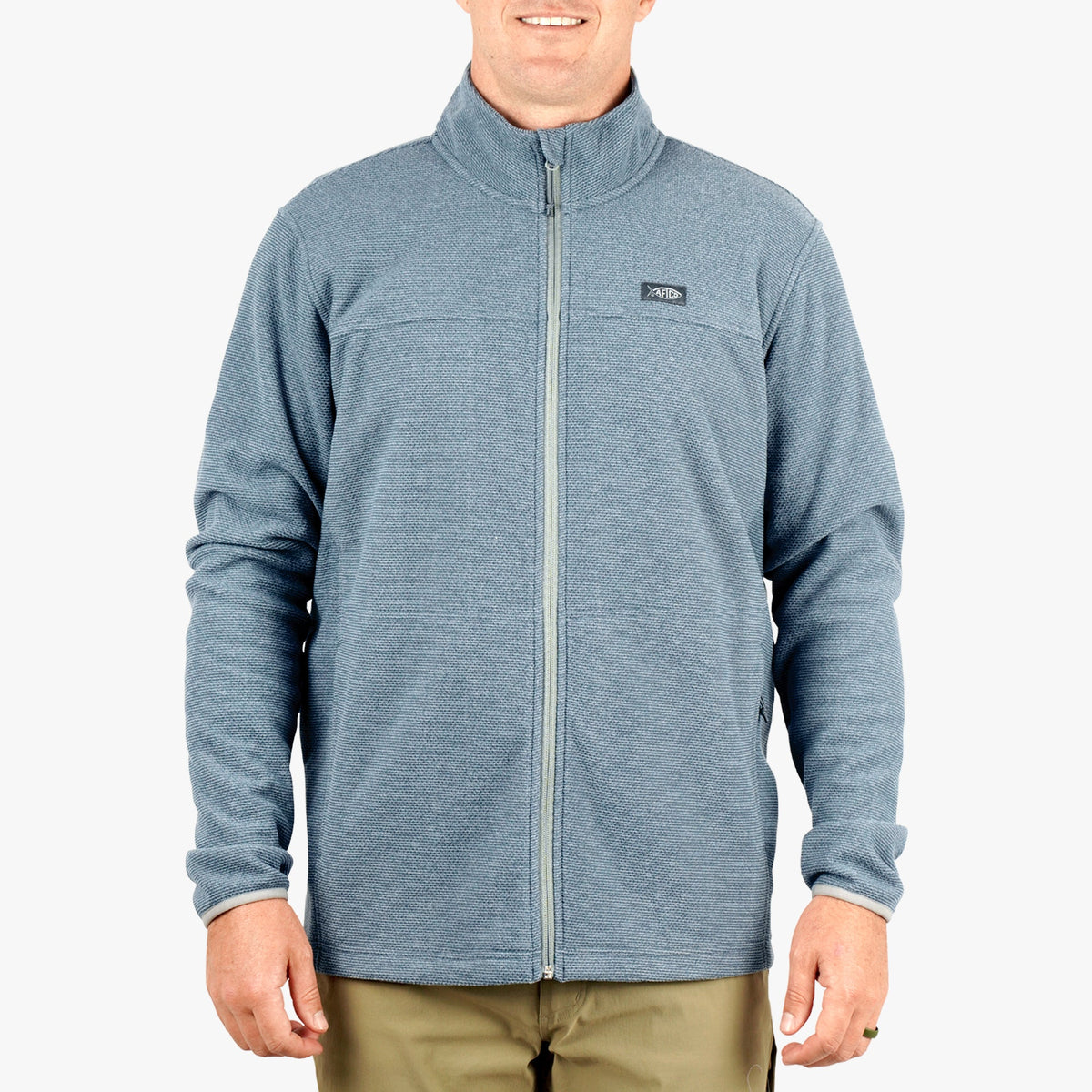 Mens Sentinel Full Zip Fishing Fleece - AFTCO