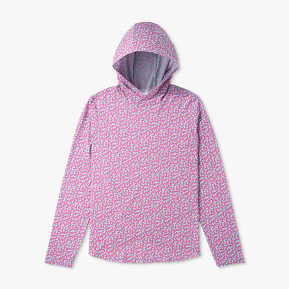 Womens Women's Ocean Bound Hooded Performance Shirt - AFTCO