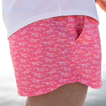 Womens Women's Strike Printed Swim Shorts - AFTCO