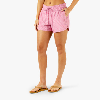 Womens Women's Strike Printed Swim Shorts - AFTCO