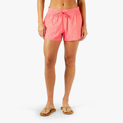 Womens Women's Strike Printed Swim Shorts - AFTCO