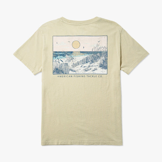 Womens Women's Morning View Short Sleeve Fishing T-Shirt - AFTCO
