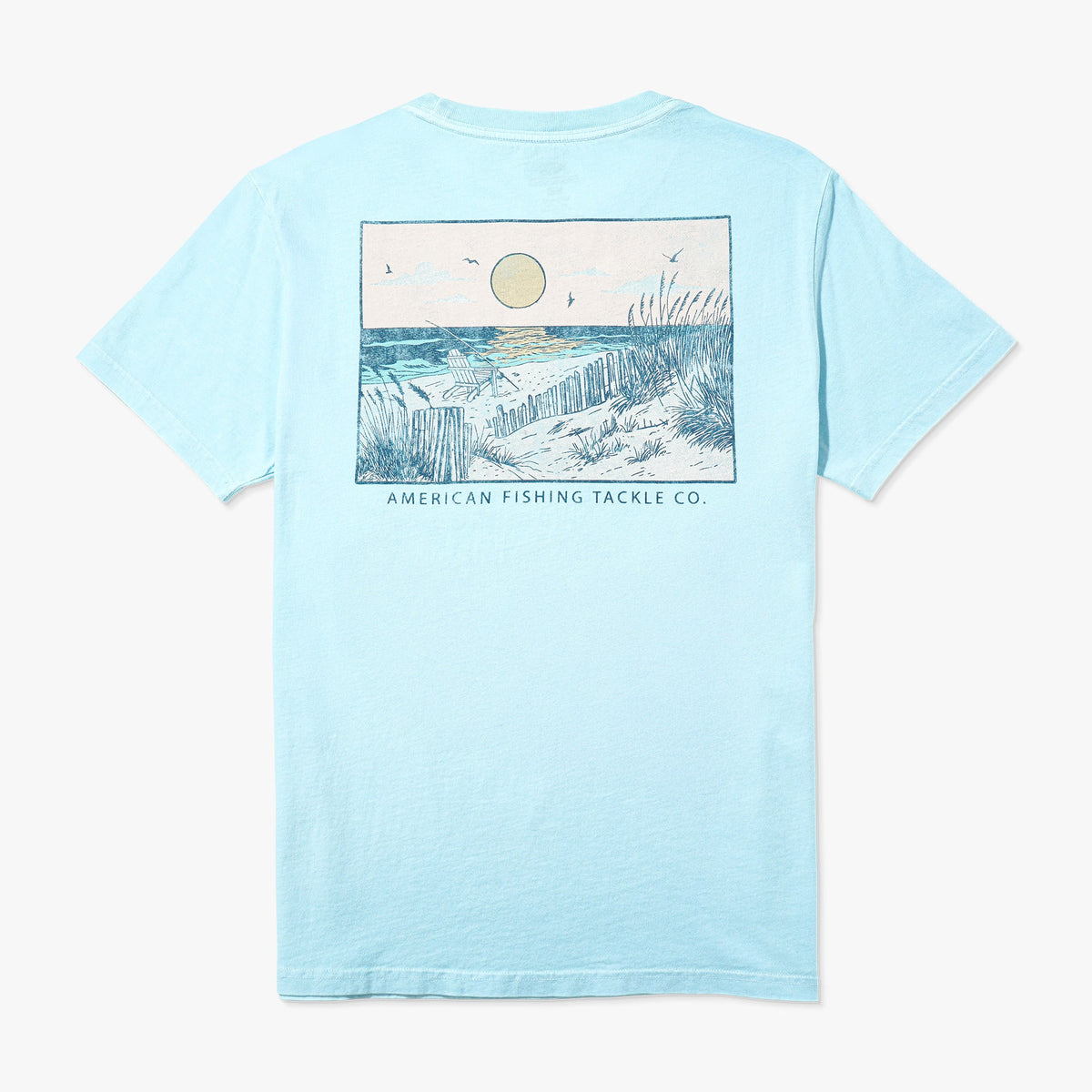 Womens Women's Morning View Short Sleeve Fishing T-Shirt - AFTCO