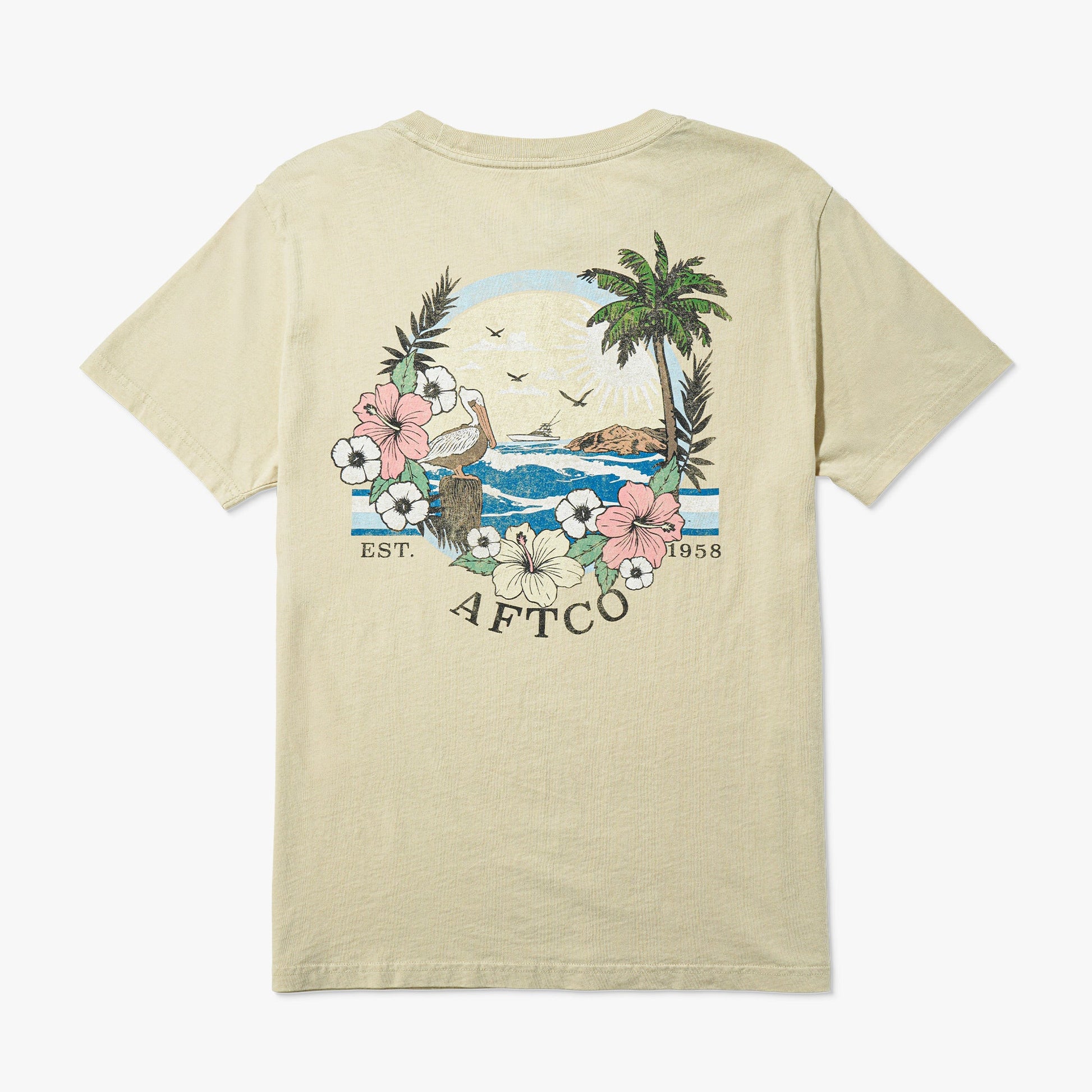 Womens Women's Inlet Short Sleeve Fishing T-Shirt - AFTCO