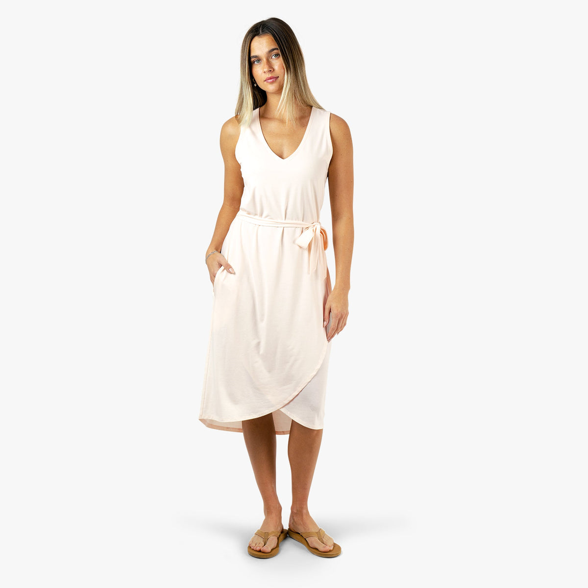 Womens Women's Ocean Bound Sleeveless Quick Dry Dress - AFTCO