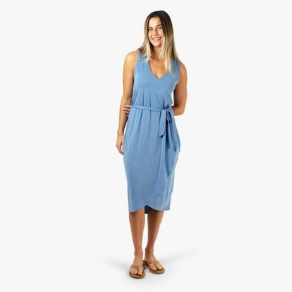 Womens Women's Ocean Bound Sleeveless Quick Dry Dress - AFTCO