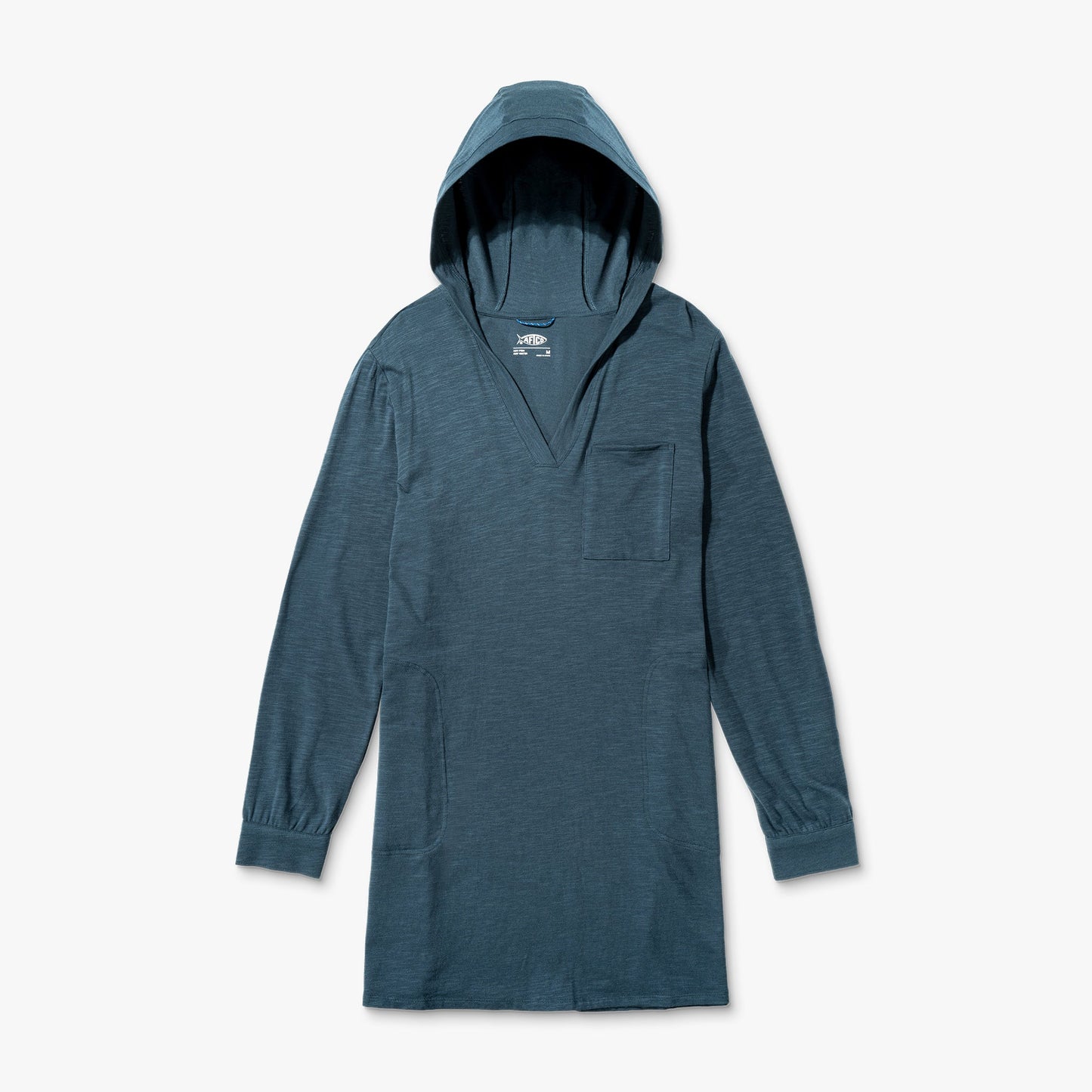 Womens Women's Cloud Knit Hooded Fishing Cover Up - AFTCO