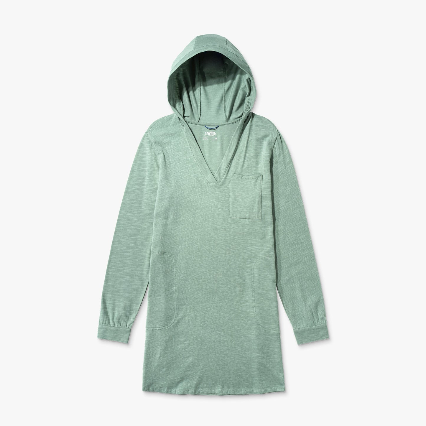 Womens Women's Cloud Knit Hooded Fishing Cover Up - AFTCO