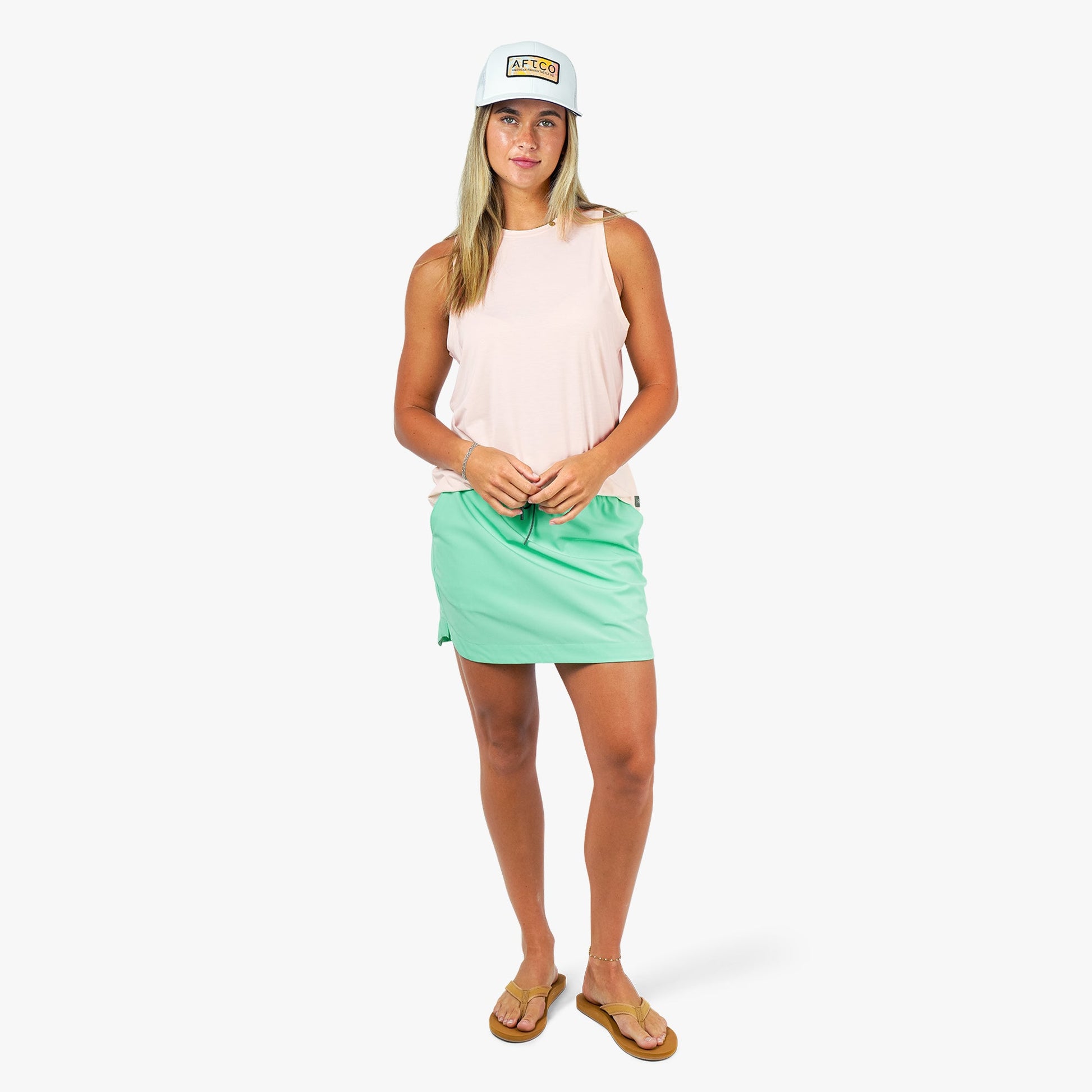 Womens Women's Strike Fishing Skort - AFTCO