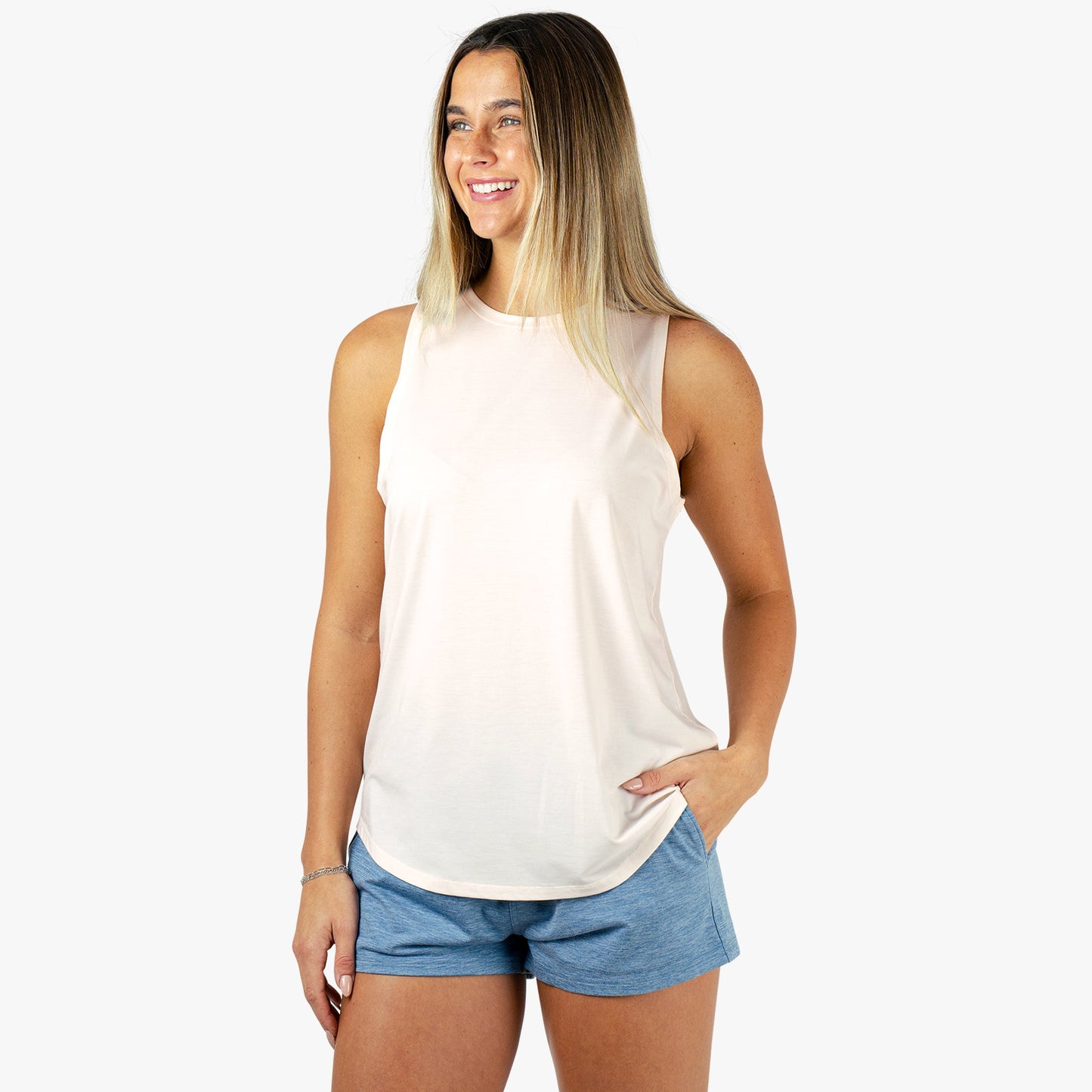 Womens Women's Ocean Bound Performance Tank - AFTCO