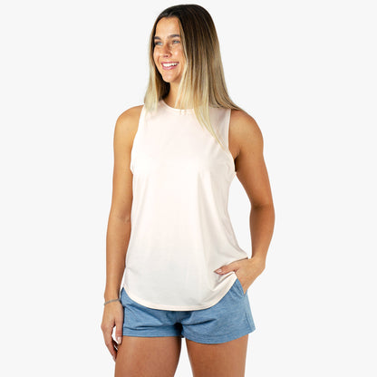 Womens Women's Ocean Bound Performance Tank - AFTCO