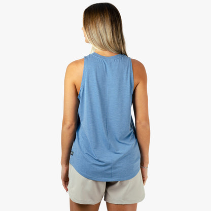 Womens Women's Ocean Bound Performance Tank - AFTCO