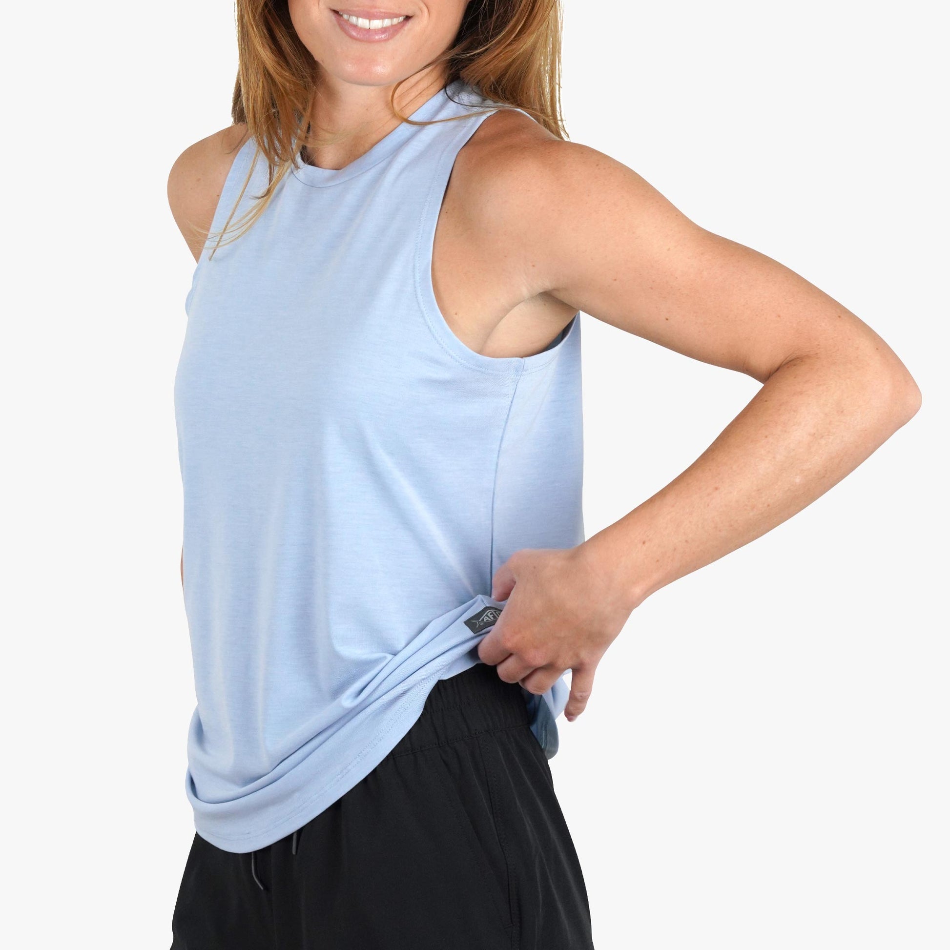 Womens Women's Ocean Bound Performance Tank - AFTCO