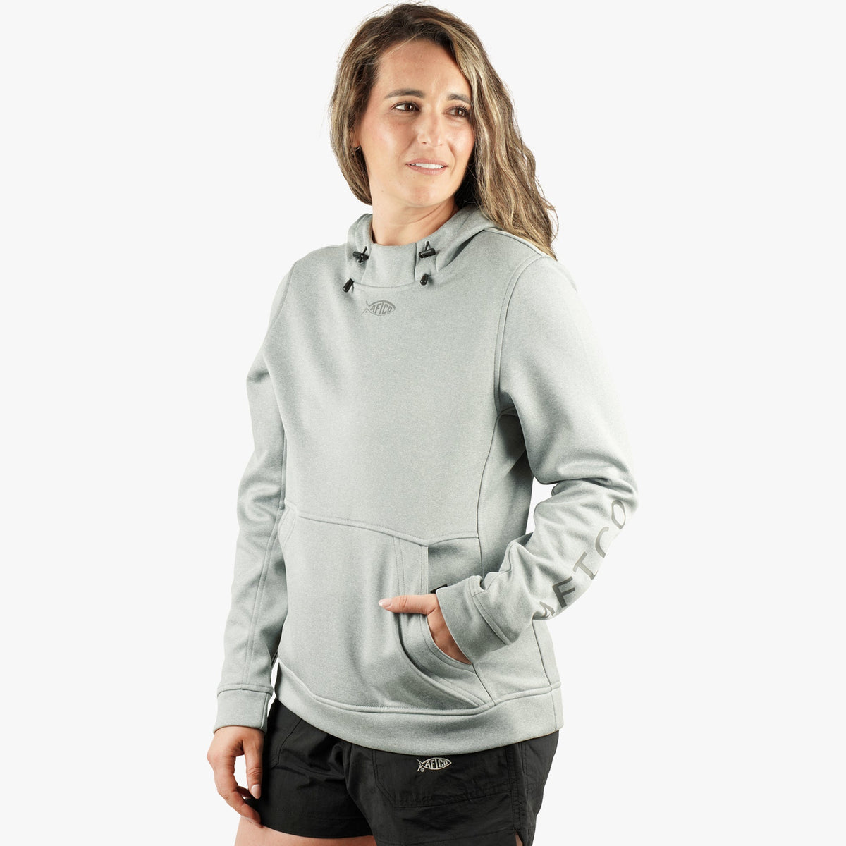 Womens Women's Shadow Hoodie - AFTCO