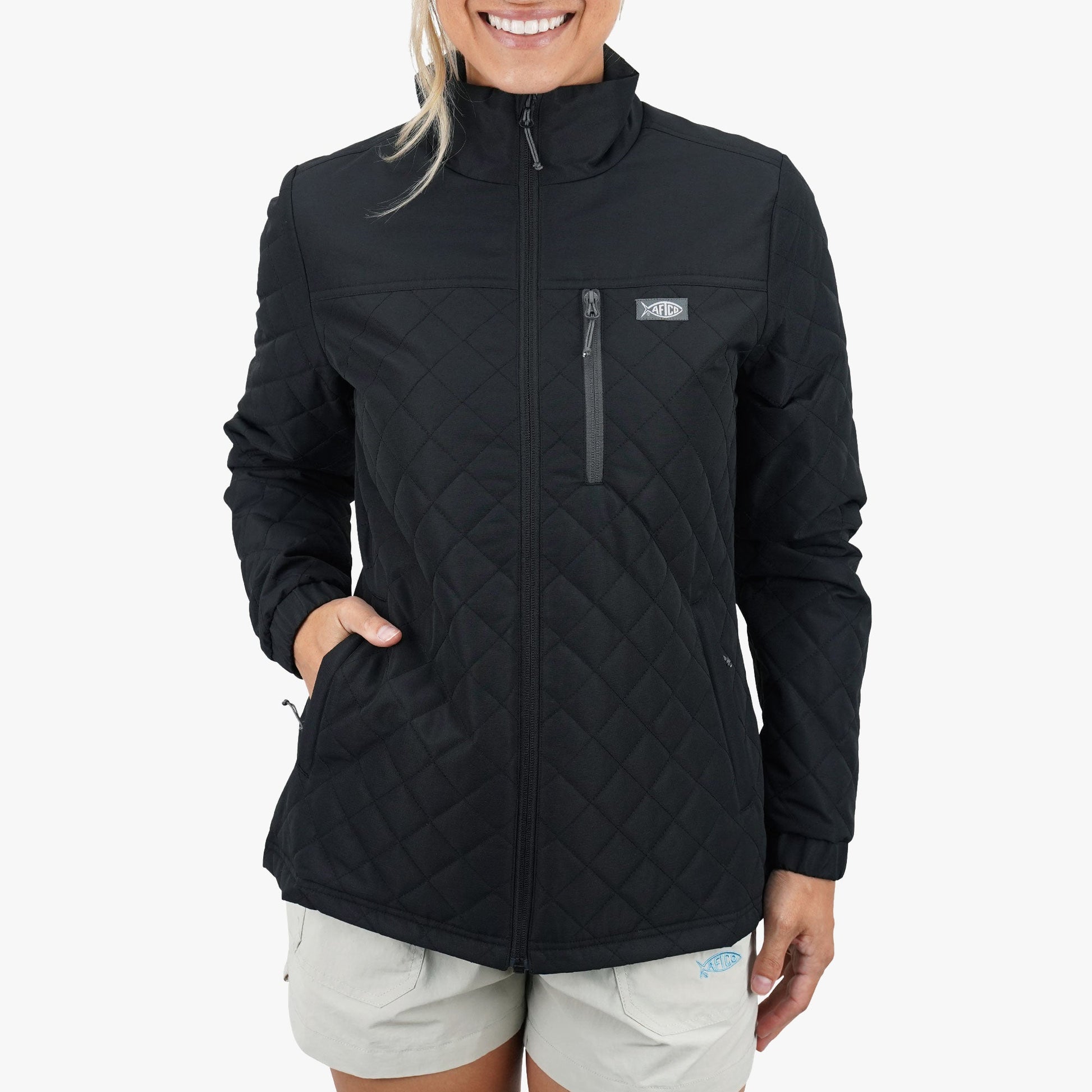 Womens Women's Crosswind Puff Jacket - AFTCO