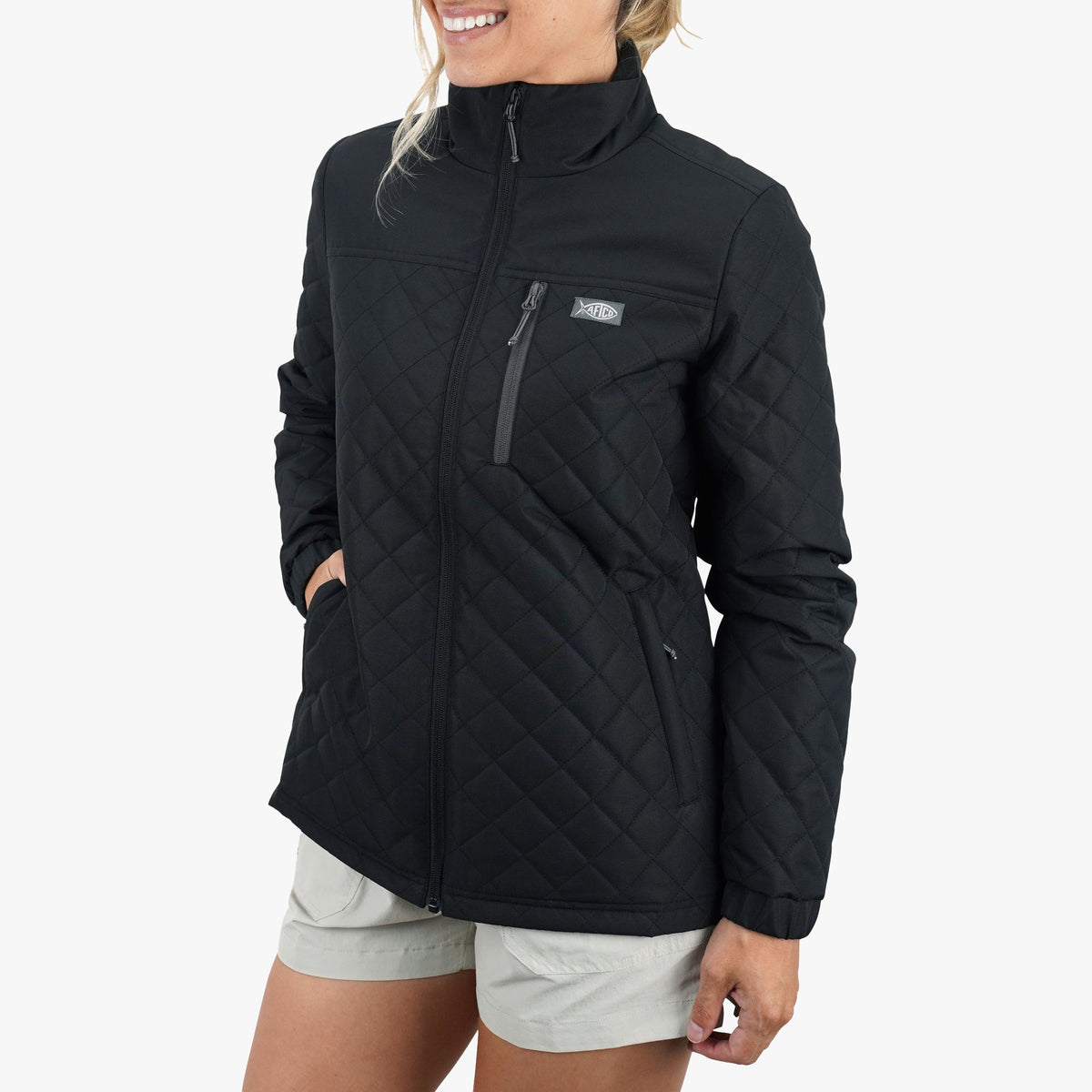 Womens Women's Crosswind Puff Jacket - AFTCO