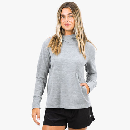 Womens Women's Coastal Layer Pullover Hoodie - AFTCO