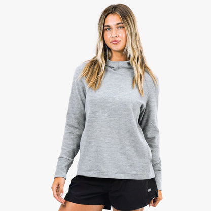 Womens Women's Coastal Layer Pullover Hoodie - AFTCO