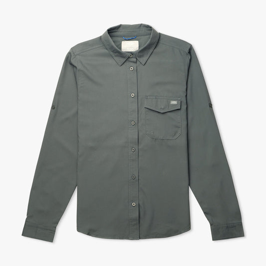 Womens Women's Palomar Tech LS Wovens - AFTCO
