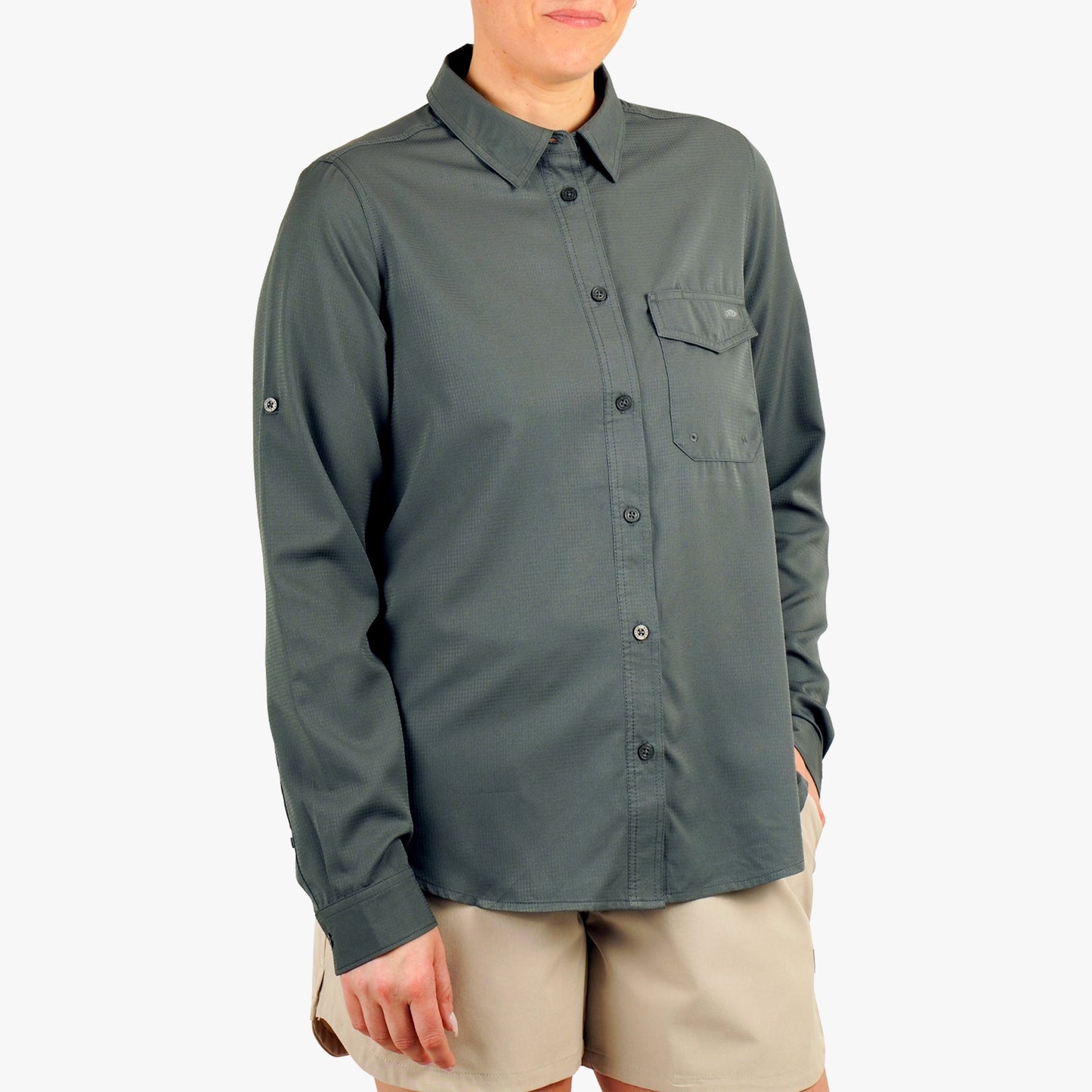 Womens Women's Palomar Tech LS Wovens - AFTCO
