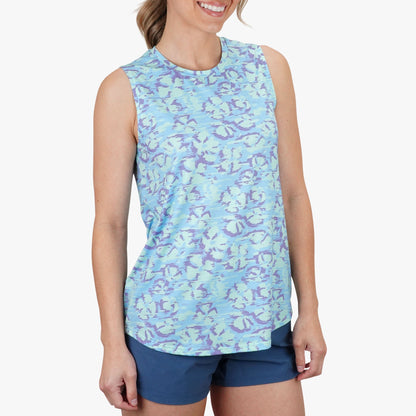 Womens Women' s Sandbar Fishing Tank Top| AFTCO - AFTCO