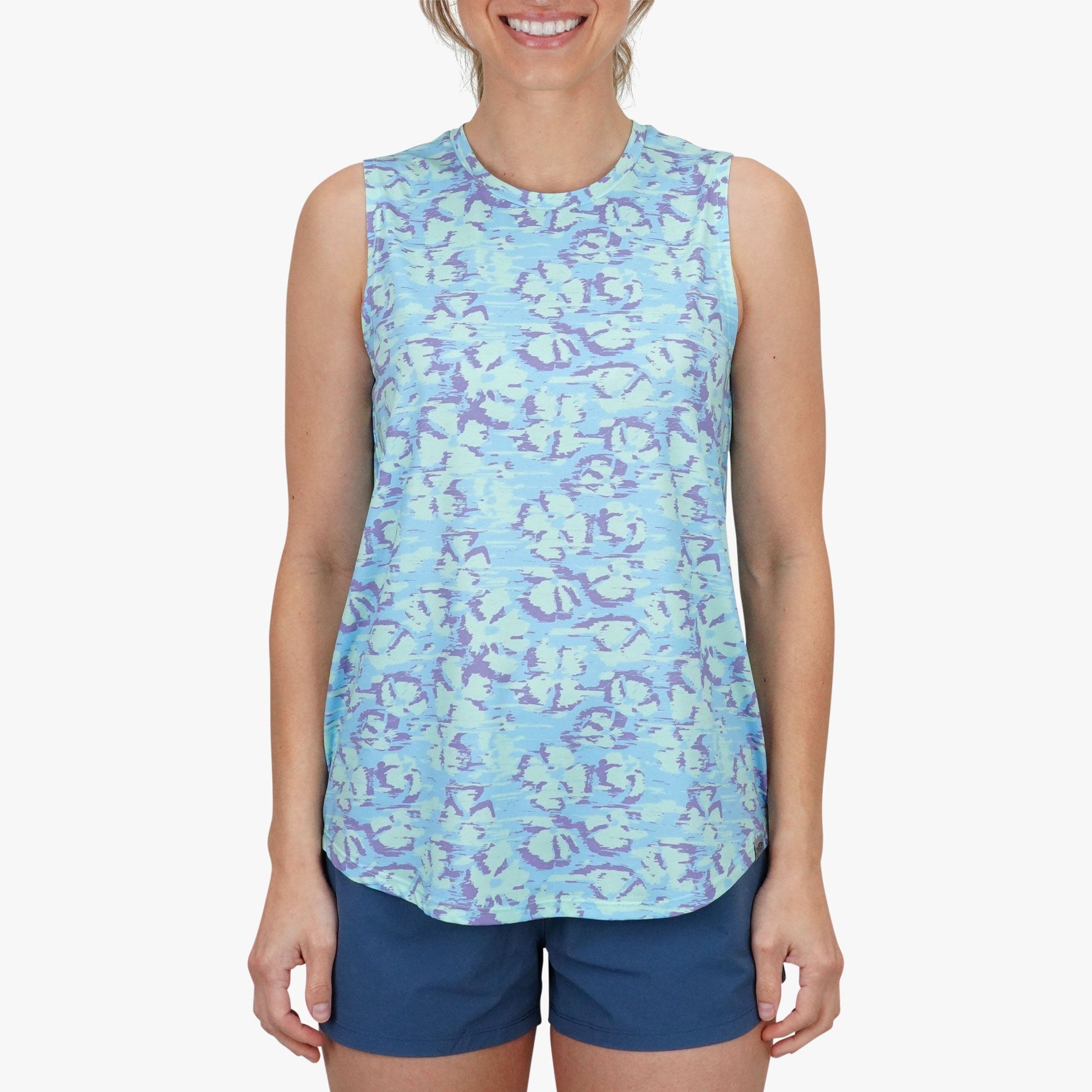 Womens Women' s Sandbar Fishing Tank Top| AFTCO - AFTCO