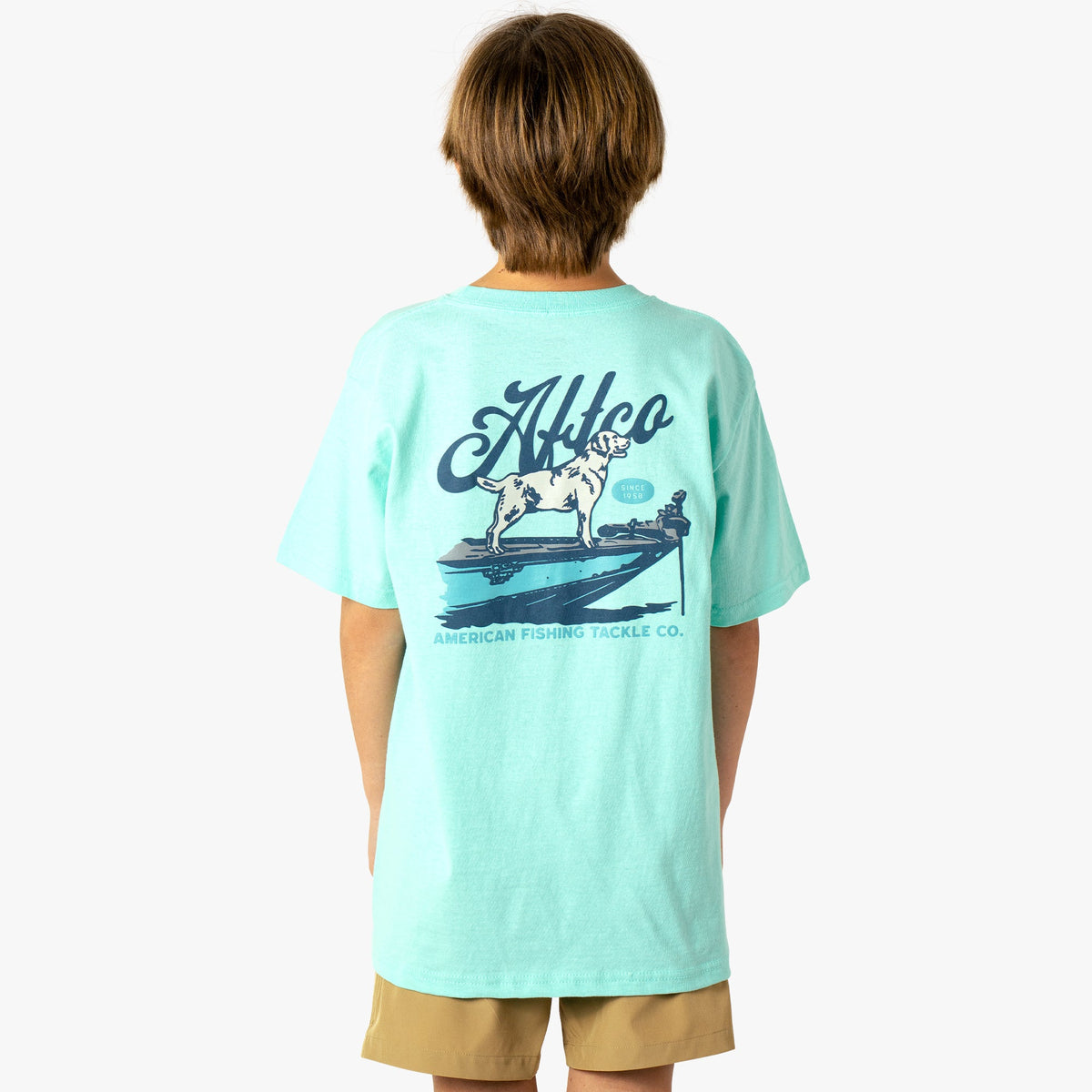 Kids Youth Co Pilot SS Fishing T-Shirt - AFTCO