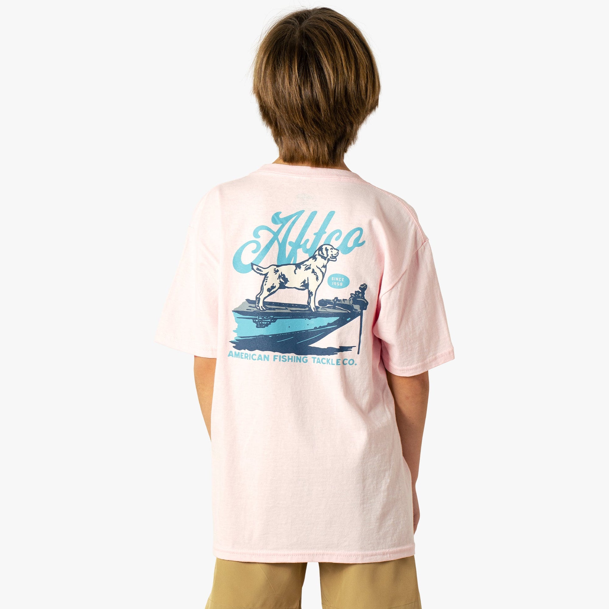 Kids Youth Co Pilot SS Fishing T-Shirt - AFTCO