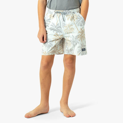 Kids Youth Strike Printed Swim Shorts - AFTCO