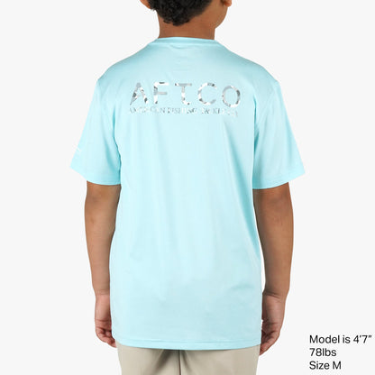Kids Youth Samurai SS Performance Shirt - AFTCO