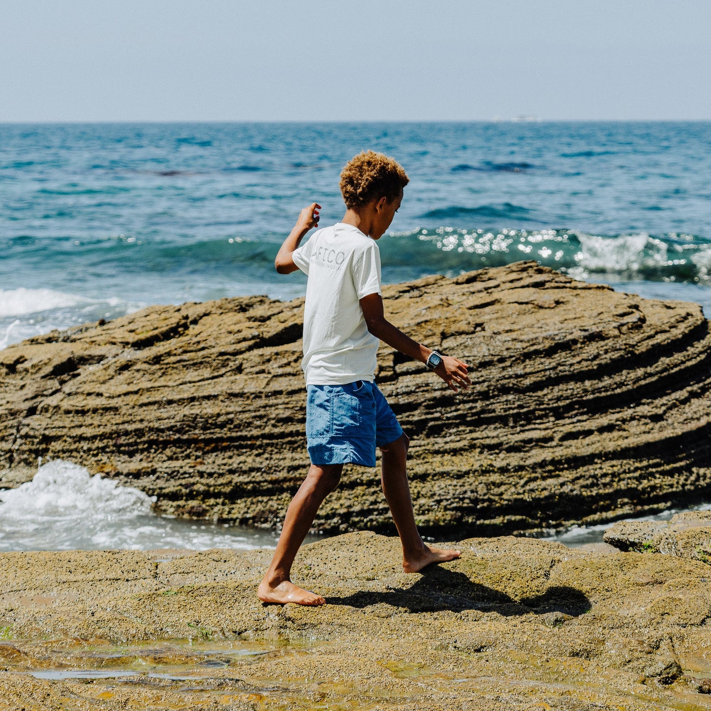 Kids Youth Samurai SS Performance Shirt - AFTCO