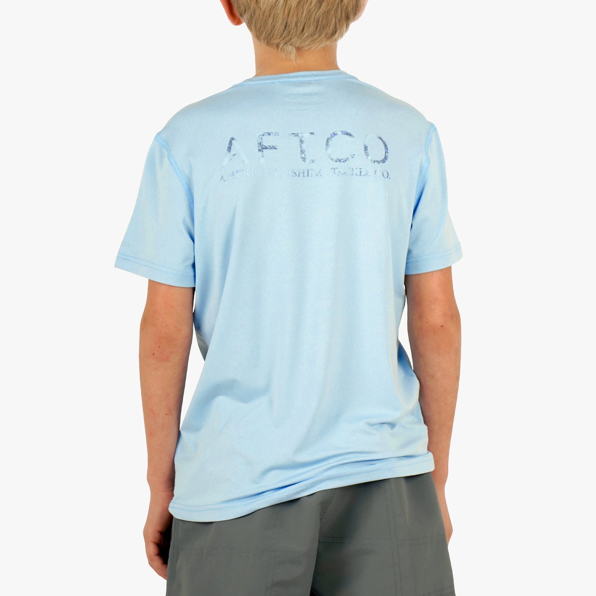Kids Youth Samurai SS Performance Shirt - AFTCO