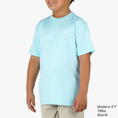 Kids Youth Samurai SS Performance Shirt - AFTCO