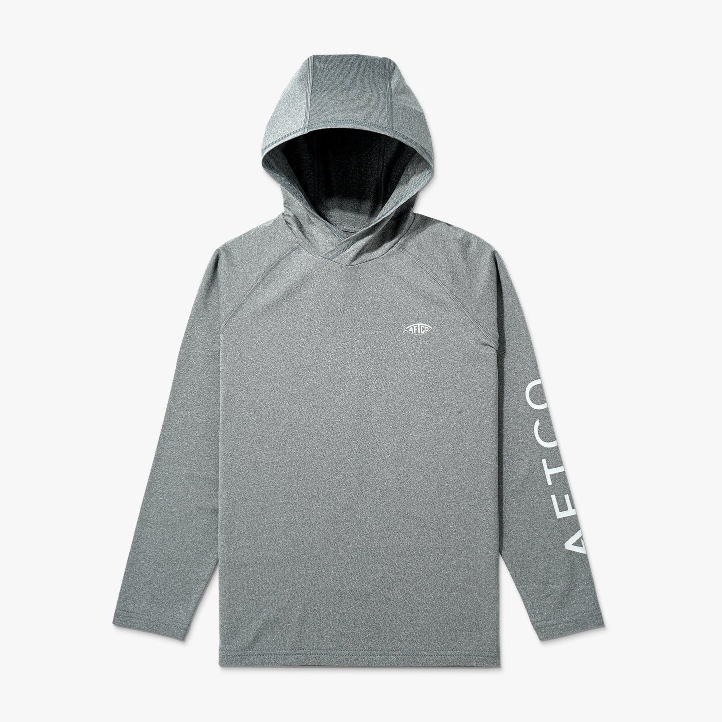 Kids Youth Samurai Hood Performance LS Shirt - AFTCO