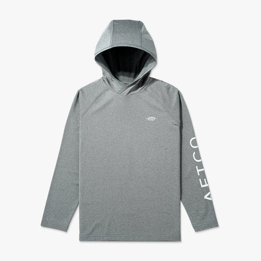 Kids Youth Samurai Hood Performance LS Shirt - AFTCO