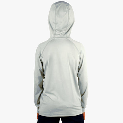 Kids Youth Samurai Hood Performance LS Shirt - AFTCO