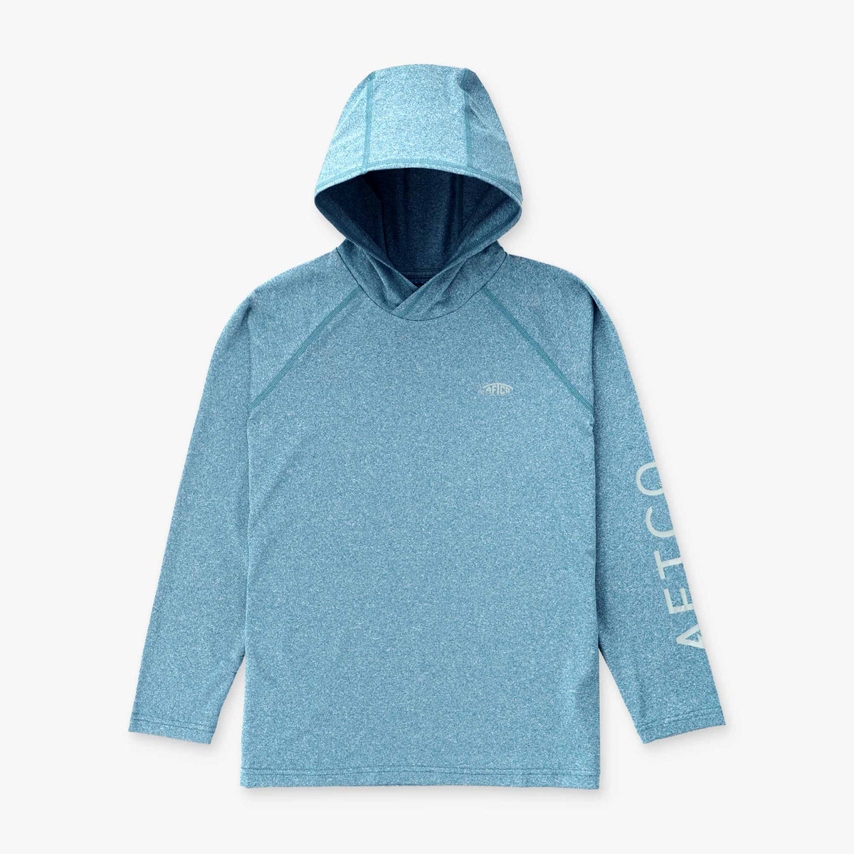 Kids Youth Samurai Hood Performance LS Shirt - AFTCO