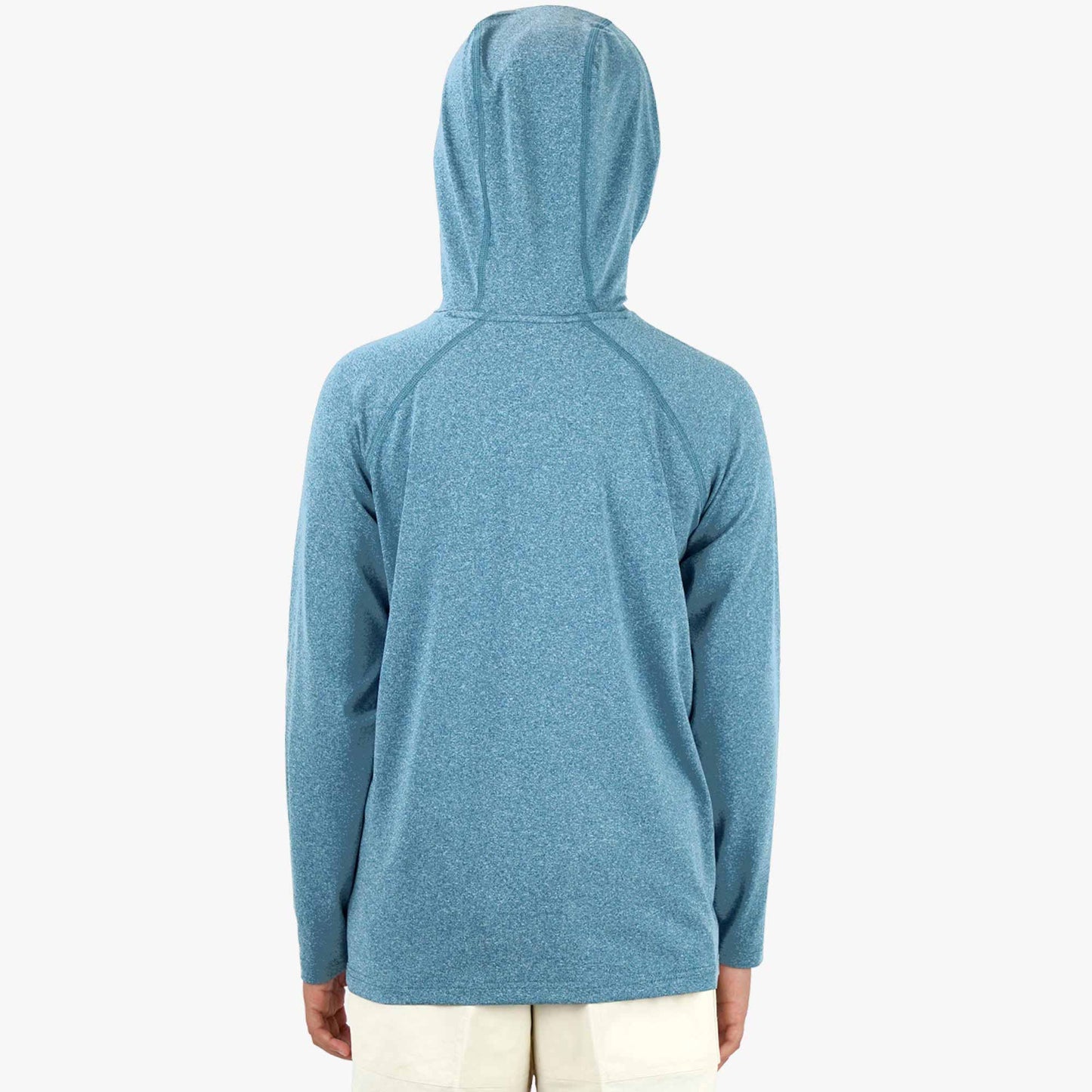 Kids Youth Samurai Hood Performance LS Shirt - AFTCO